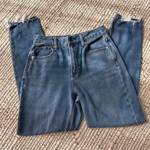 AE Ripped Deep Blue Jeans